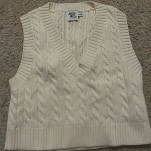 Princess Polly crop sweater vest